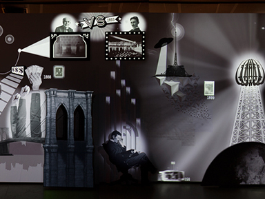NIKOLA TESLA VIDEOMAPPING